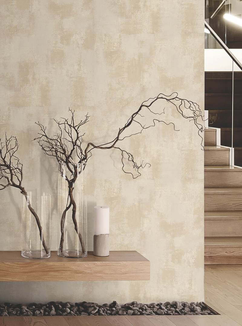Tapeta imitująca przetarty beton York Wallcoverings SI18560 Italian Plaster Montecito