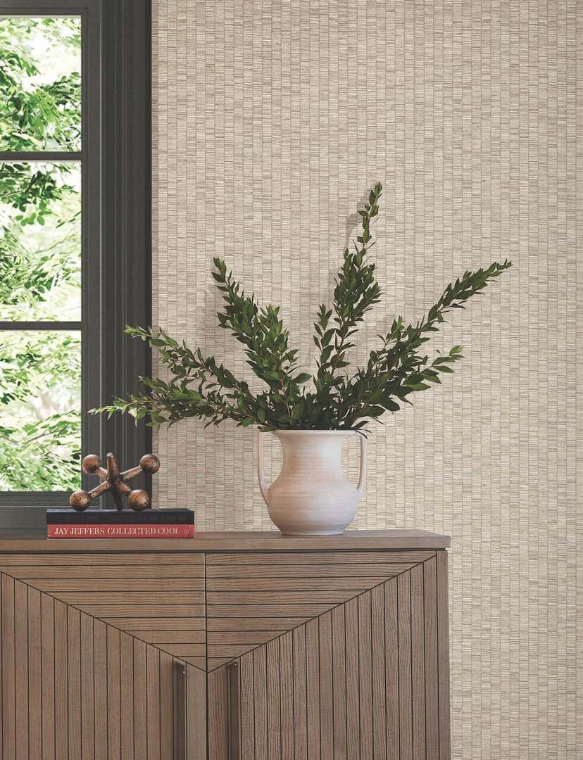 Tapeta geometryczna York Wallcoverings SI6571 Lemuria Montecito