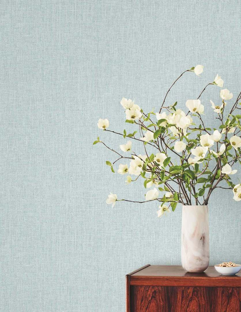 Tapeta imitująca płótno York Wallcoverings SI6914 Cromie Montecito