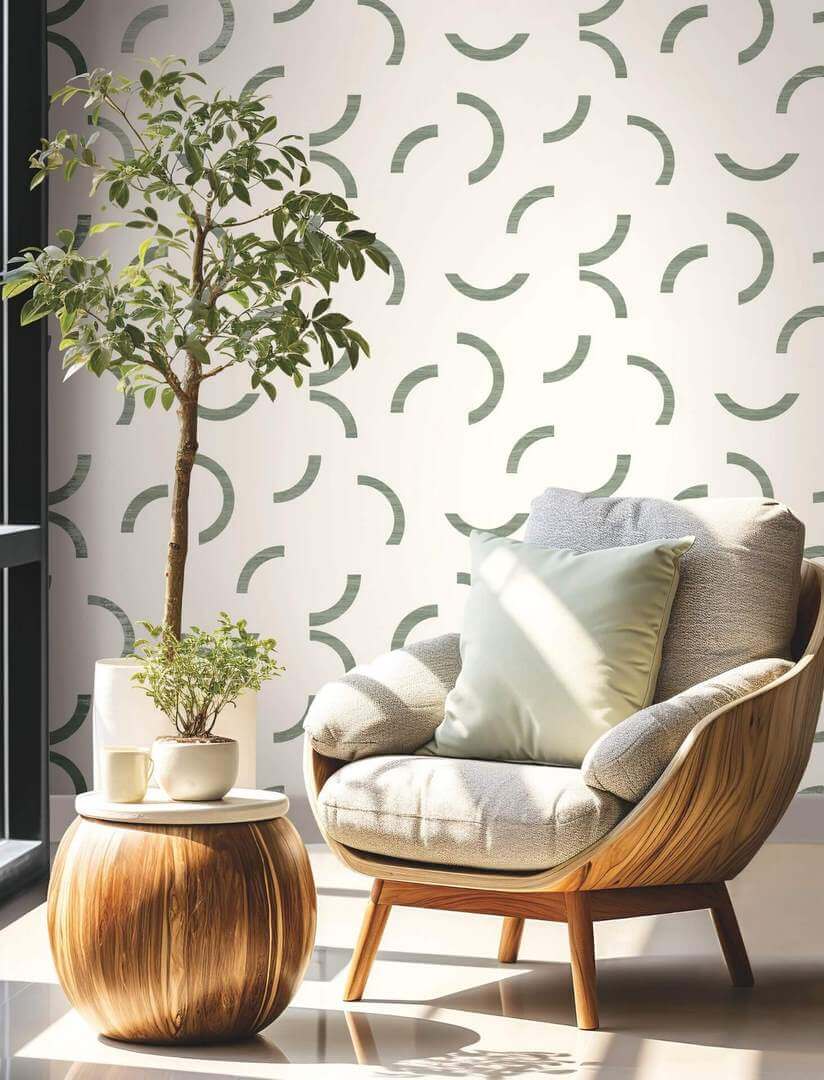 Tapeta geometryczna York Wallcoverings FM1021 Lunula Formations