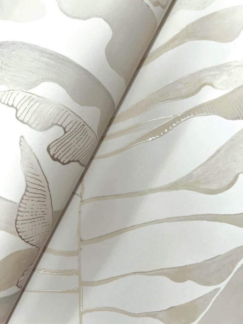 Tapeta liście York Wallcoverings FM1044 Leaf Column Formations