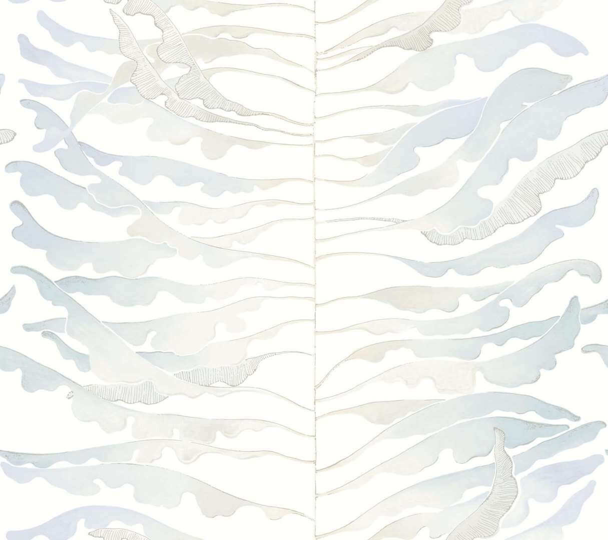 Tapeta liście York Wallcoverings FM1046 Leaf Column Formations