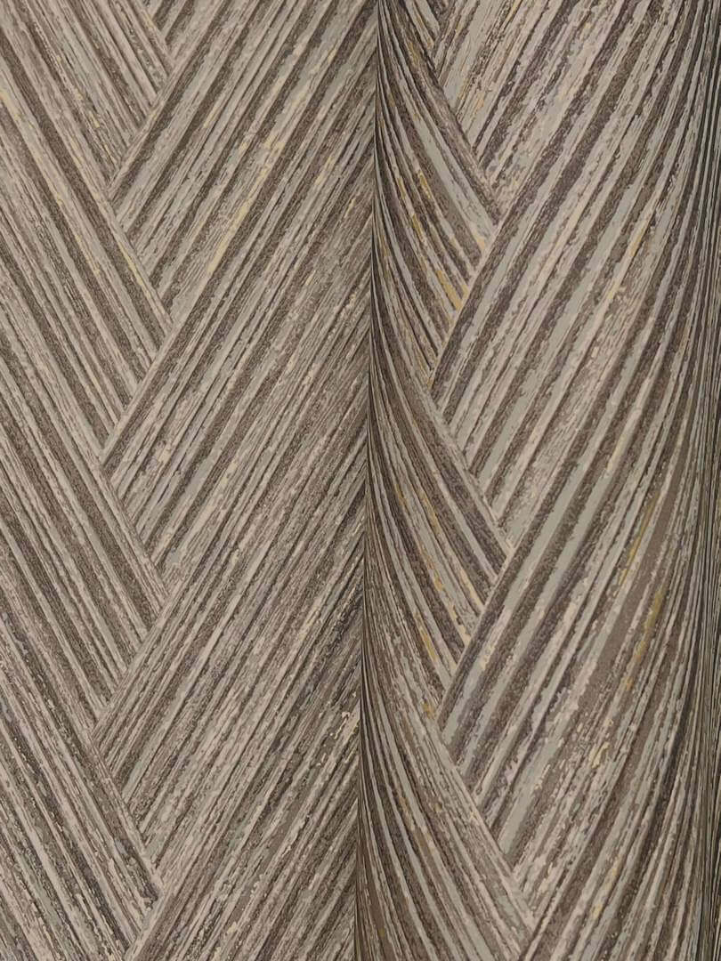 Tapeta ze wzorem jodełki York Wallcoverings FM1051 Thatched Chevron Formations