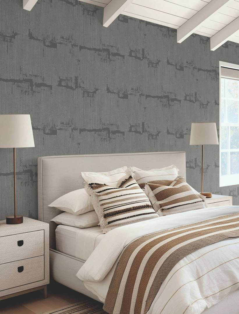 Tapeta abstrakcyjne paski York Wallcoverings FM1062 Rhythm & Rhyme Formations