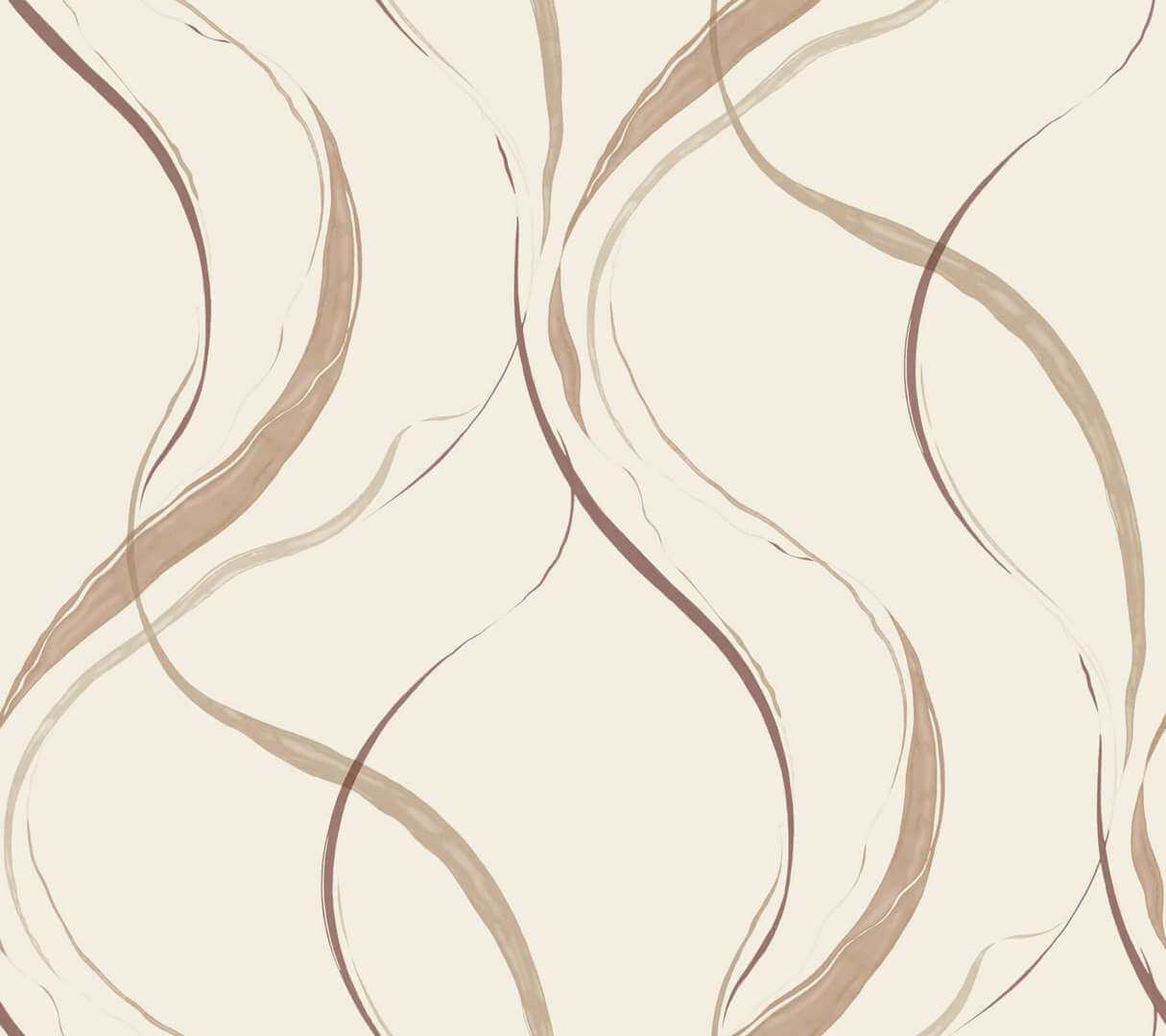 Tapeta wirujące wstęgi York Wallcoverings FM1091 Ink Flow Formations