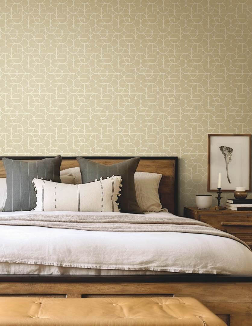 Tapeta geometryczna York Wallcoverings FM1101 Looking Glass Formations