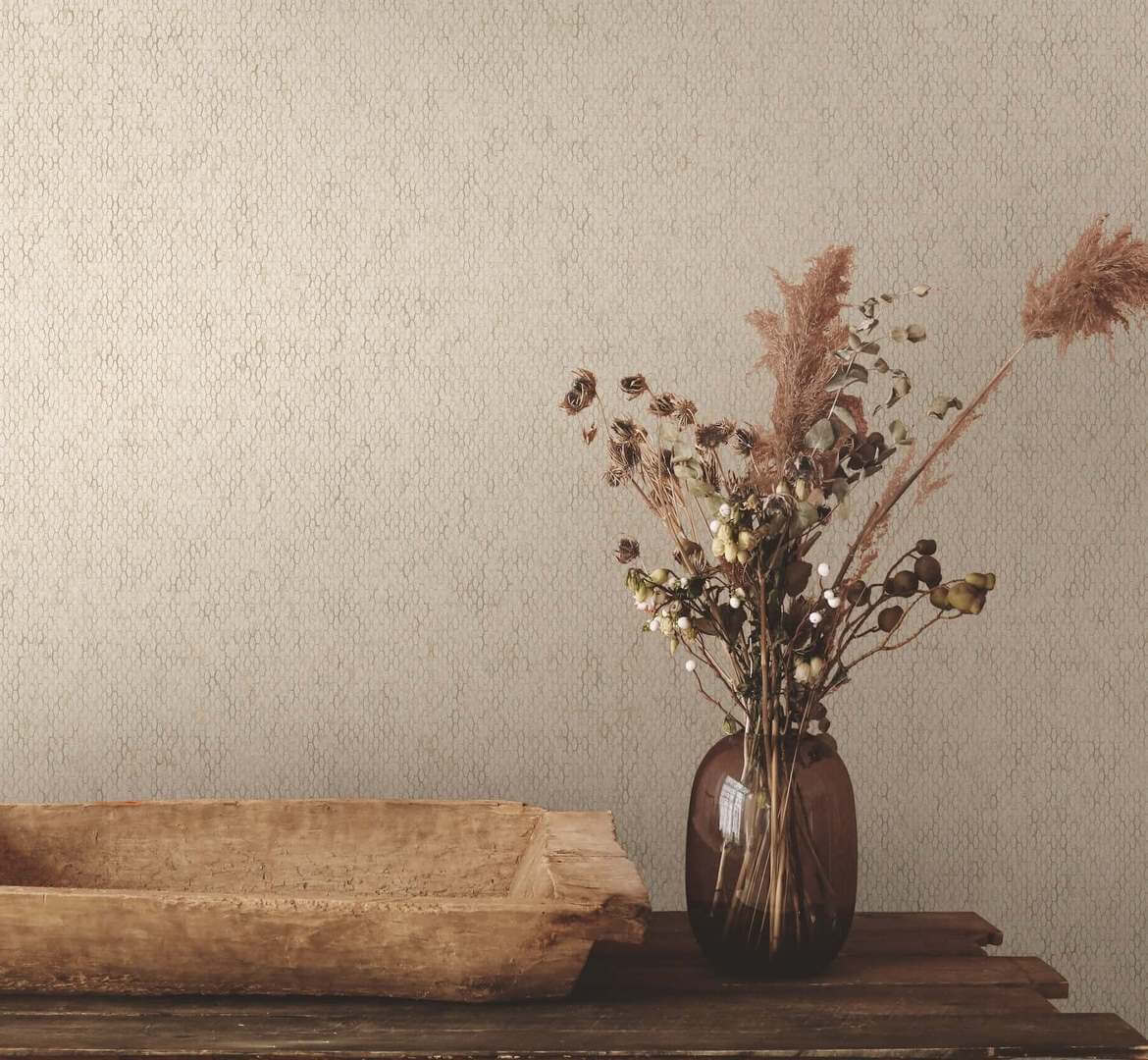 Tapeta drobne heksagony York Wallcoverings Y6231101 Stretched Hexagons Formations