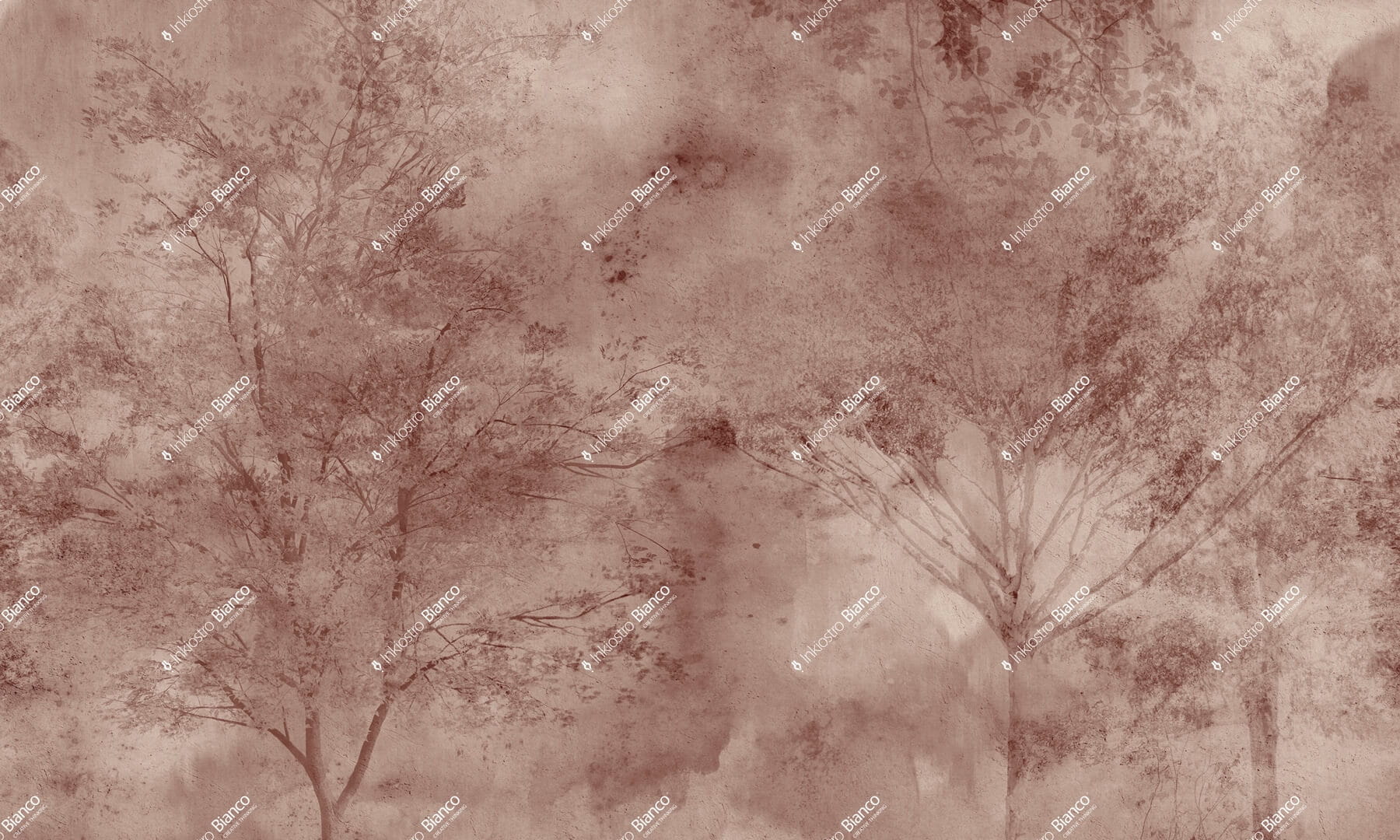 Fototapeta drzewa Inkiostro Bianco ARDEA VINACCIA INKDAAE2605 Materiaprima