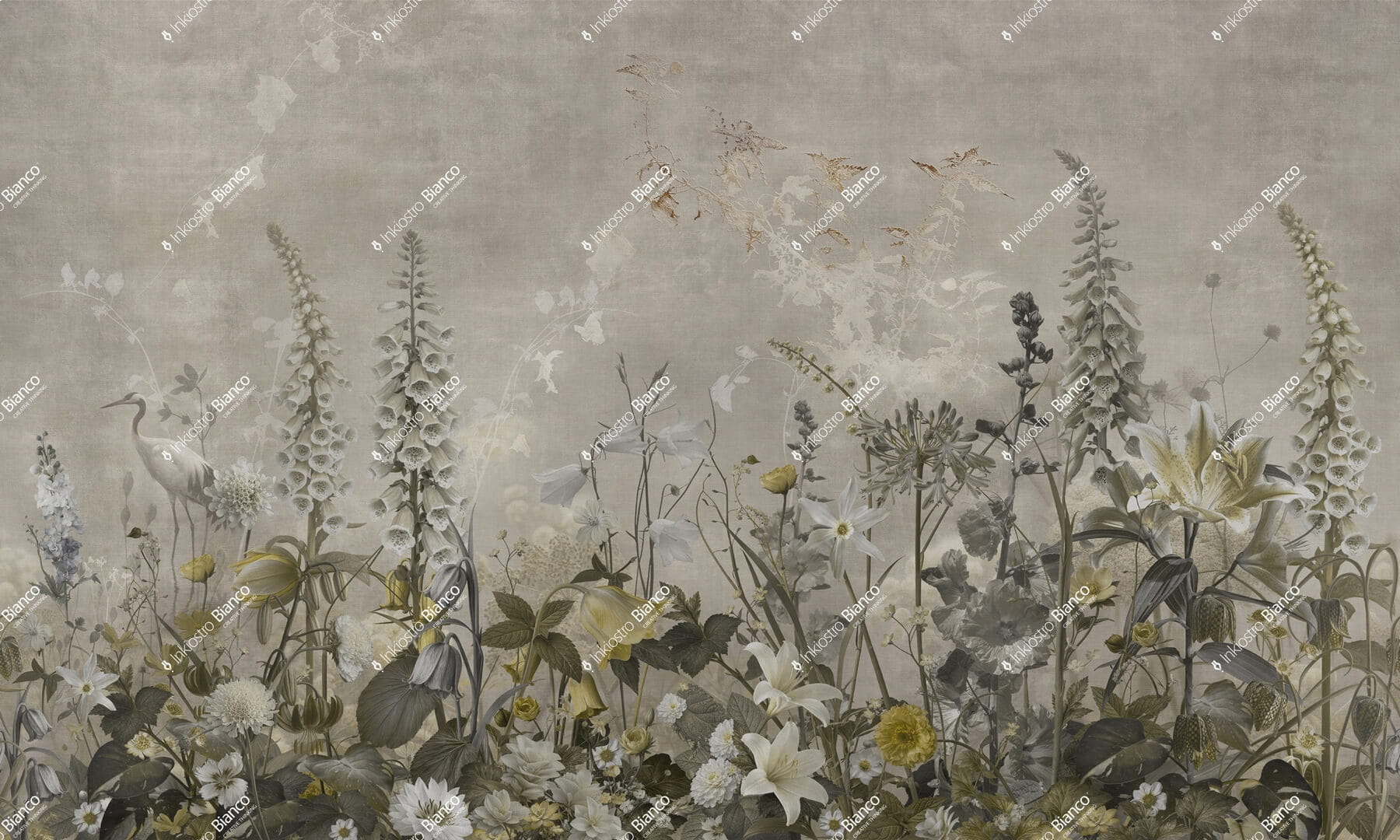Fototapeta botaniczna Inkiostro Bianco BRUMA SALVIA DORATA INKMAIB2603 Materiaprima