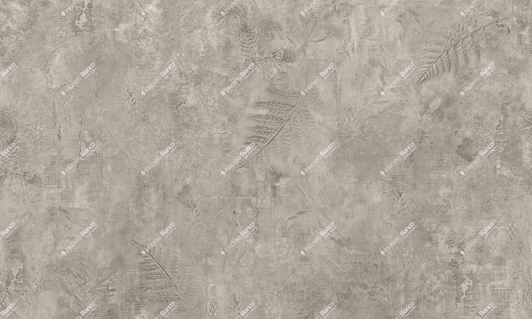 Fototapeta odciśnięte liście Inkiostro Bianco CALIMA GESSO INKPRRC2601 Materiaprima