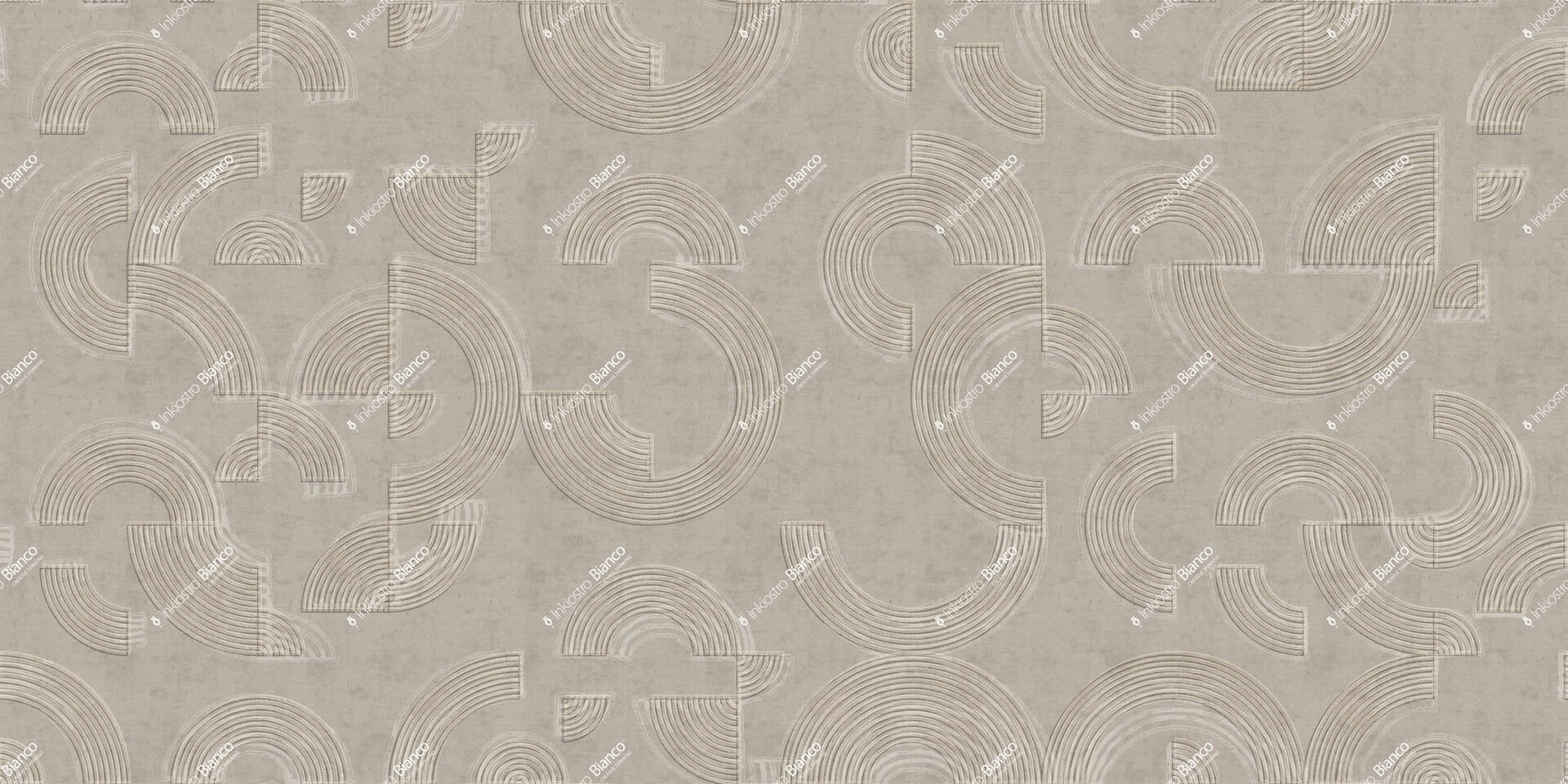 Fototapeta geometryczna Inkiostro Bianco EQUILIBRI GRAFICI CORDA INKIREO2602 Materiaprima