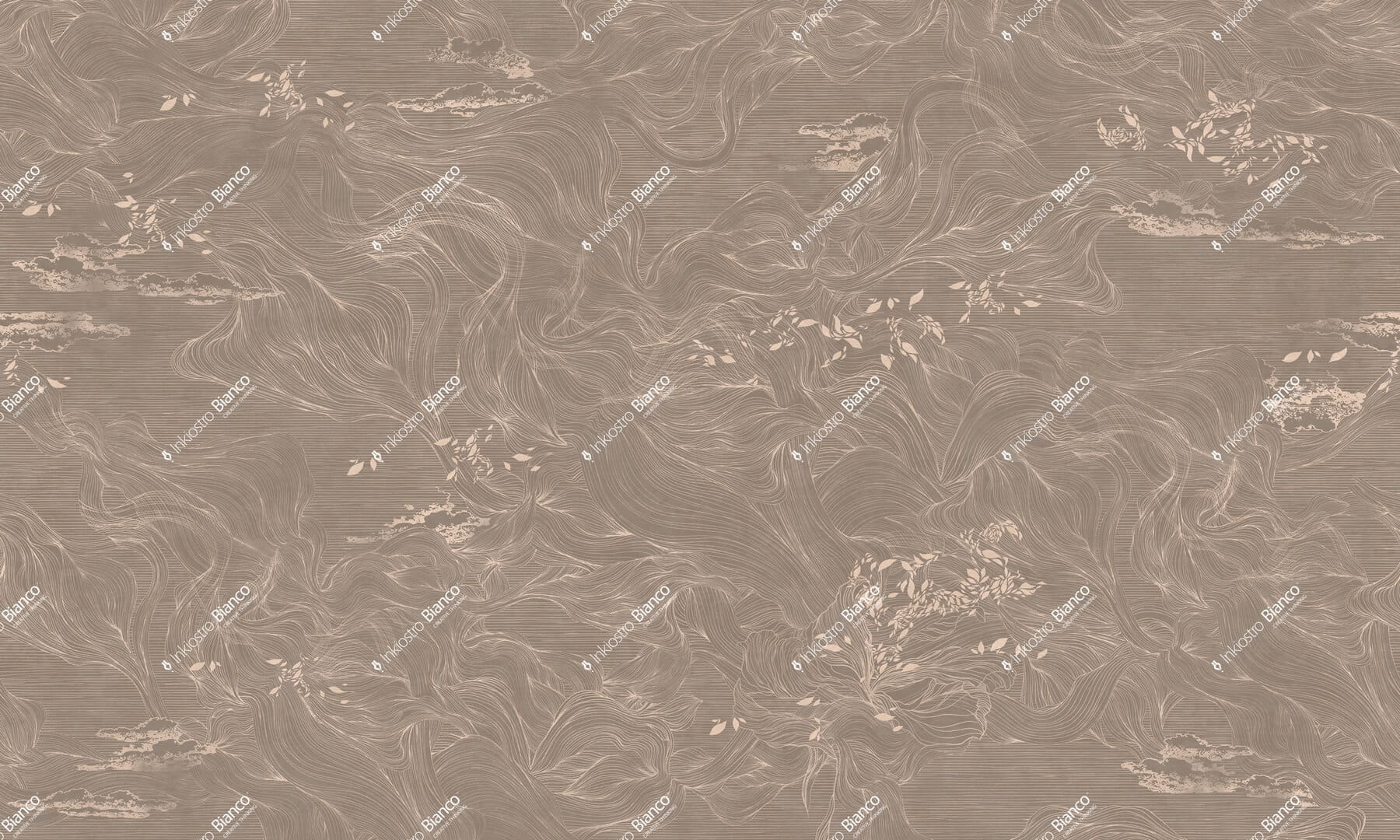 Fototapeta płynne linie Inkiostro Bianco MEDEA CAFFE INKEOIM2601 Materiaprima