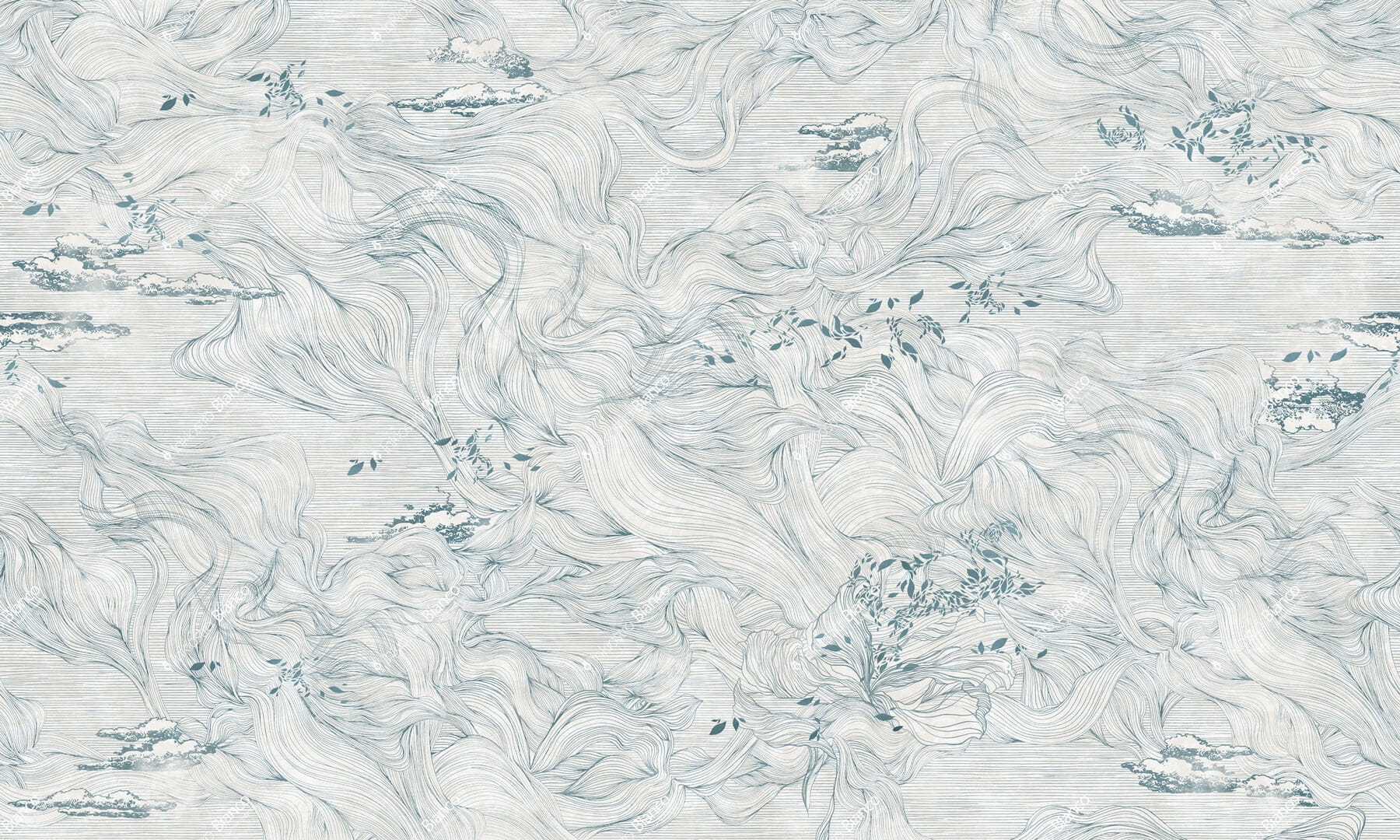 Fototapeta płynne linie Inkiostro Bianco MEDEA OTTANIO INKEOIM2603 Materiaprima