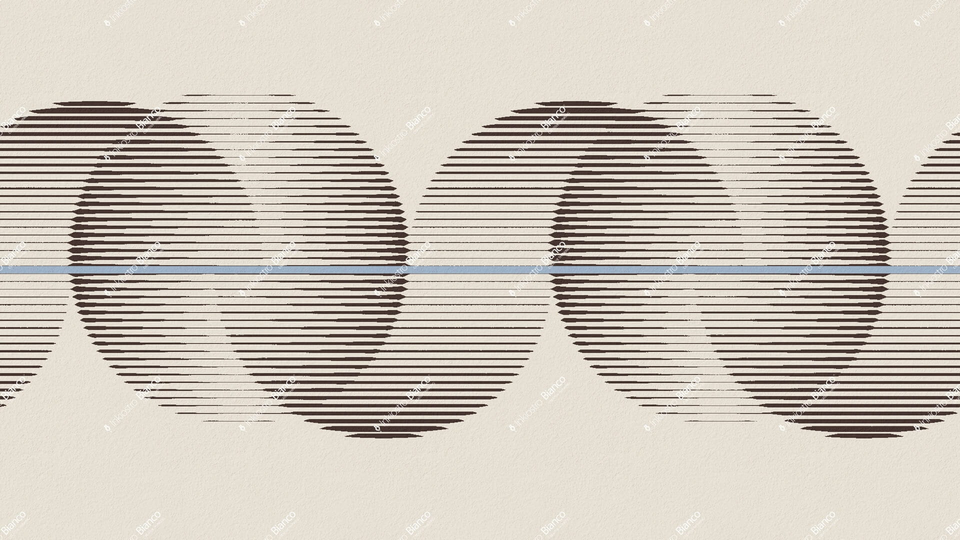 Fototapeta geometryczna Inkiostro Bianco ORIZZONTE MEDITERRANEO INKTLEA2602 Materiaprima