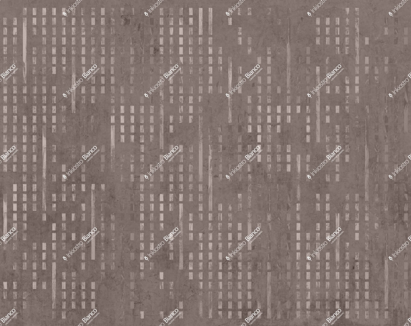 Fototapeta geometryczna Inkiostro Bianco TRACCE METROPOLITANE FANGO INKNARC2602 Materiaprima