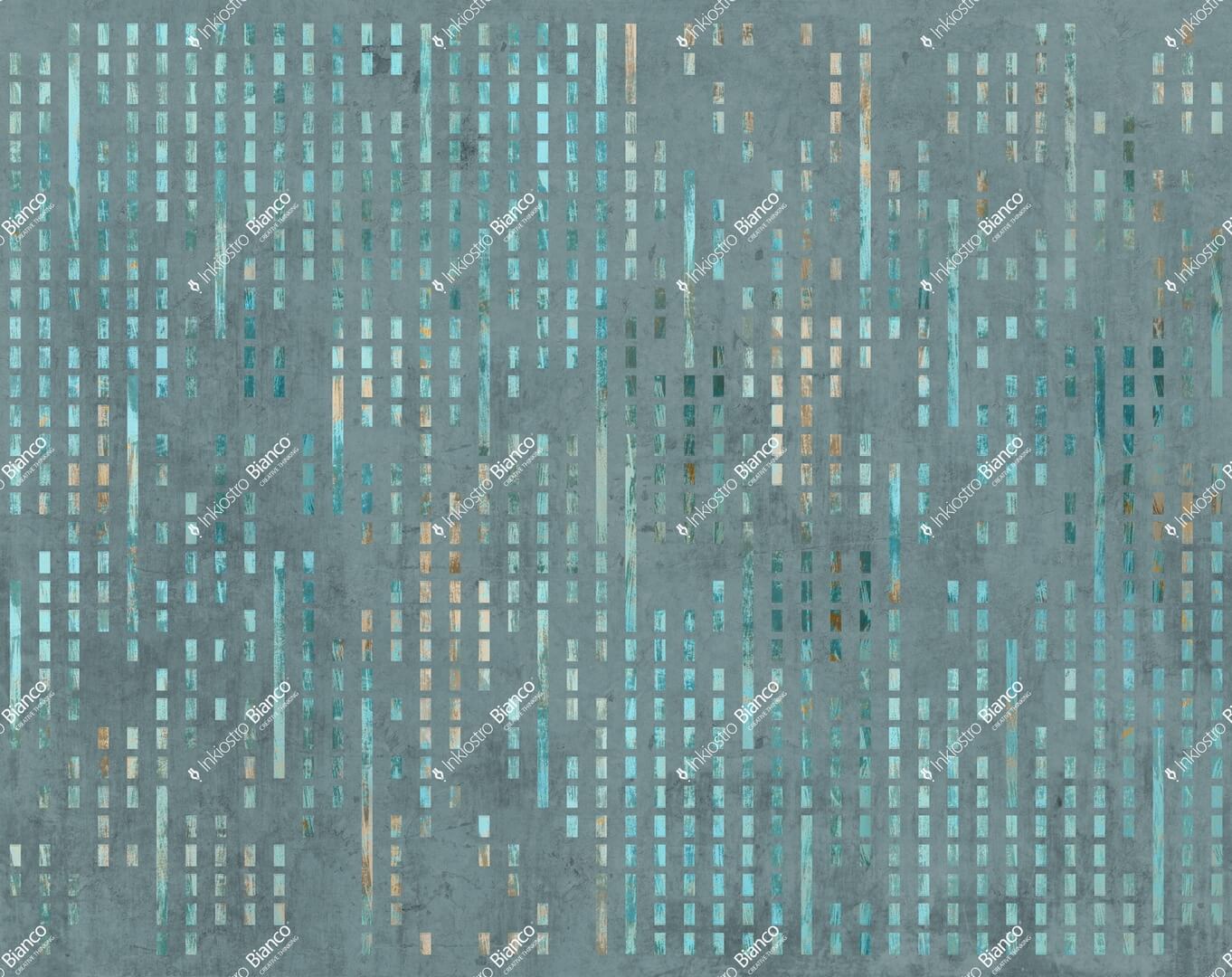 Fototapeta geometryczna Inkiostro Bianco TRACCE METROPOLITANE POLVERE INKNARC2603 Materiaprima