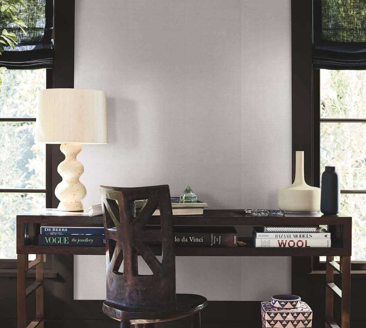 Tapeta tekstylna lniana York Wallcoverings AB1802 Woven Linen Artifacts