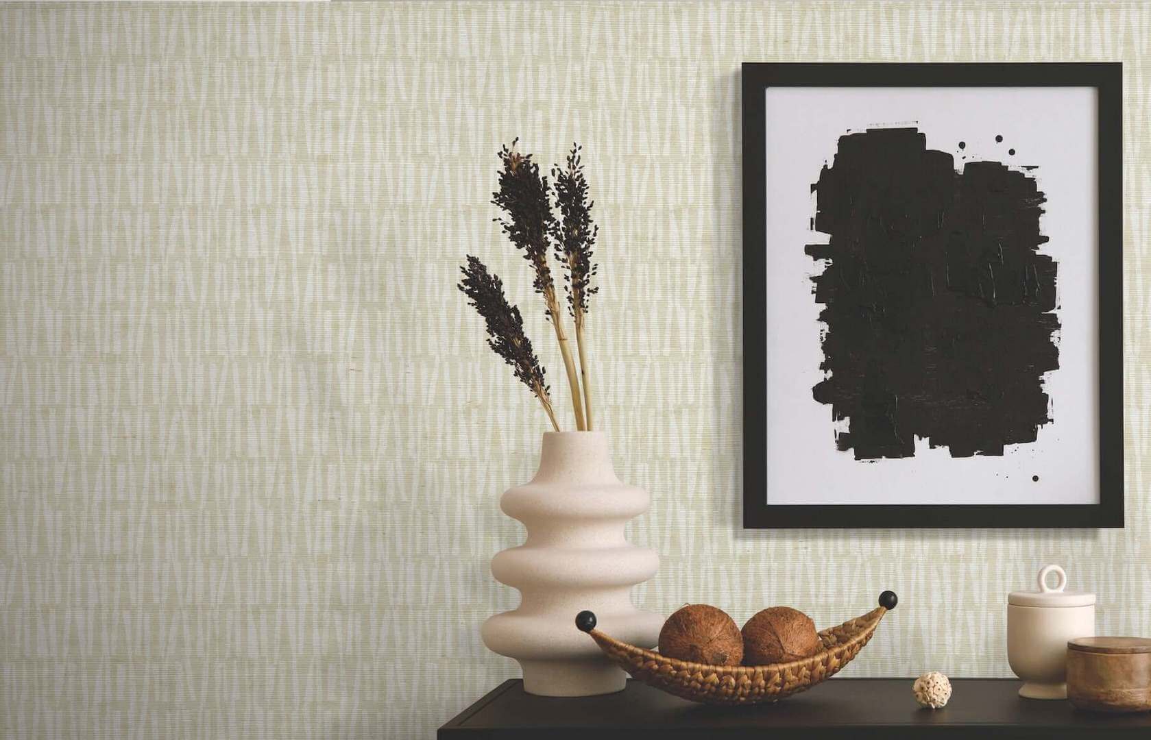 Tapeta naturalny sizal - geometryczna York Wallcoverings AB3041 Thatched Artifacts