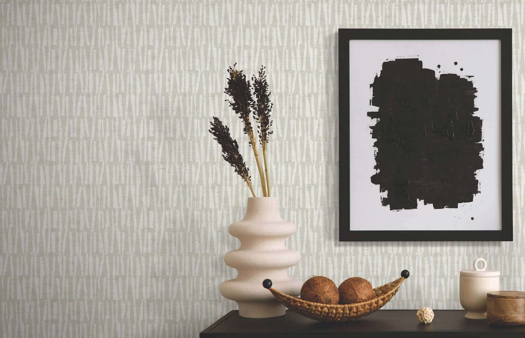 Tapeta naturalny sizal - geometryczna York Wallcoverings AB3043 Thatched Artifacts