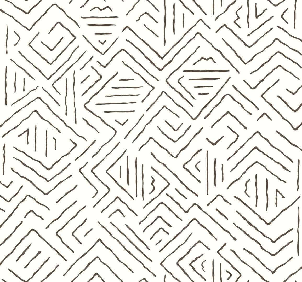 Tapeta geometryczna York Wallcoverings AB3081 Sirih Artifacts