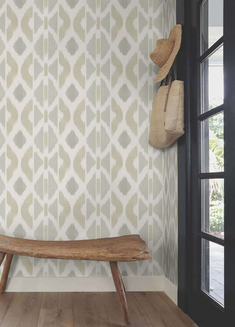 Tapeta geometryczny ikat York Wallcoverings AB3093 Patan Artifacts