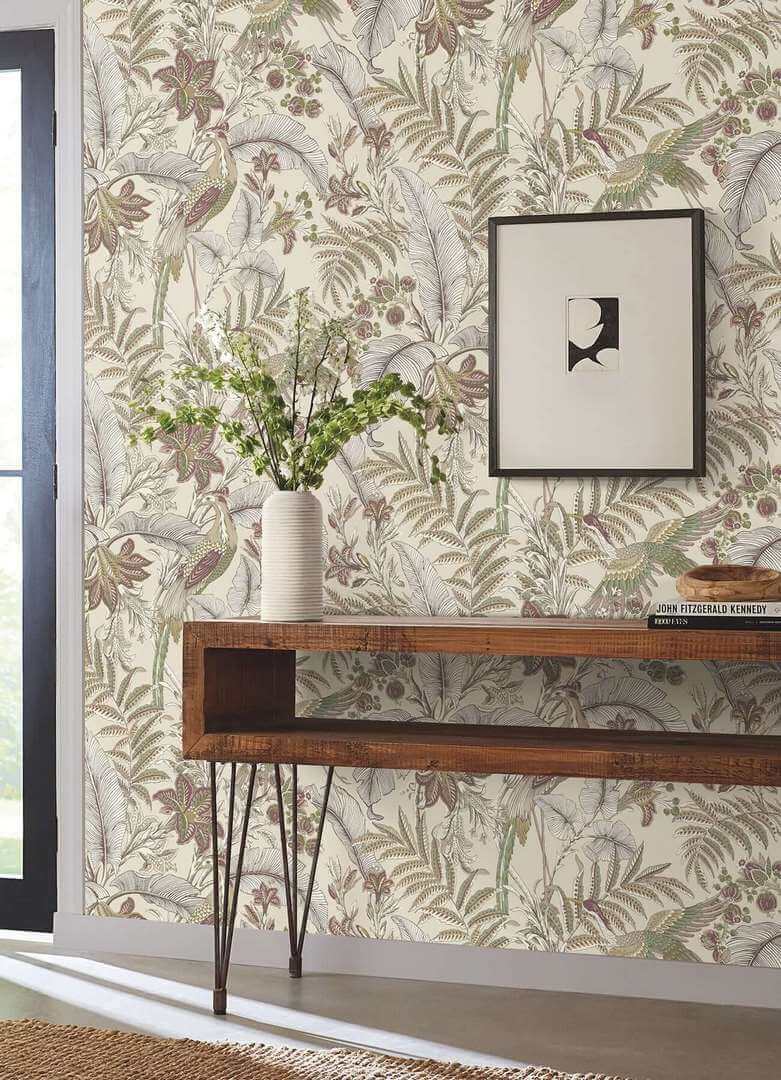 Tapeta botaniczna York Wallcoverings AB3101 Heronwood Artifacts