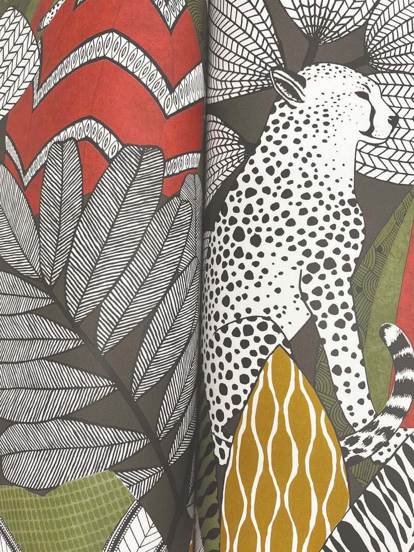 Tapeta dżungla York Wallcoverings AB3112 Namiri Artifacts