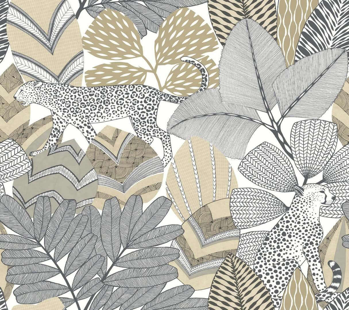 Tapeta dżungla York Wallcoverings AB3113 Namiri Artifacts