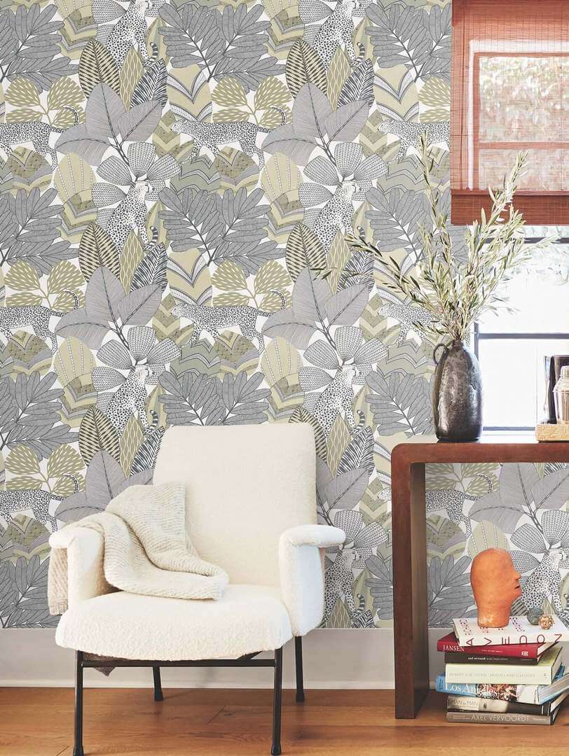 Tapeta dżungla York Wallcoverings AB3113 Namiri Artifacts