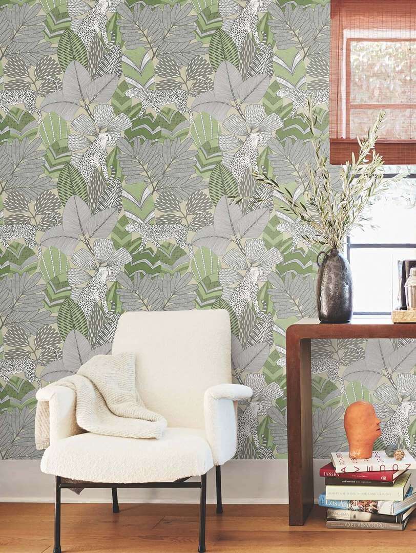 Tapeta dżungla York Wallcoverings AB3114 Namiri Artifacts