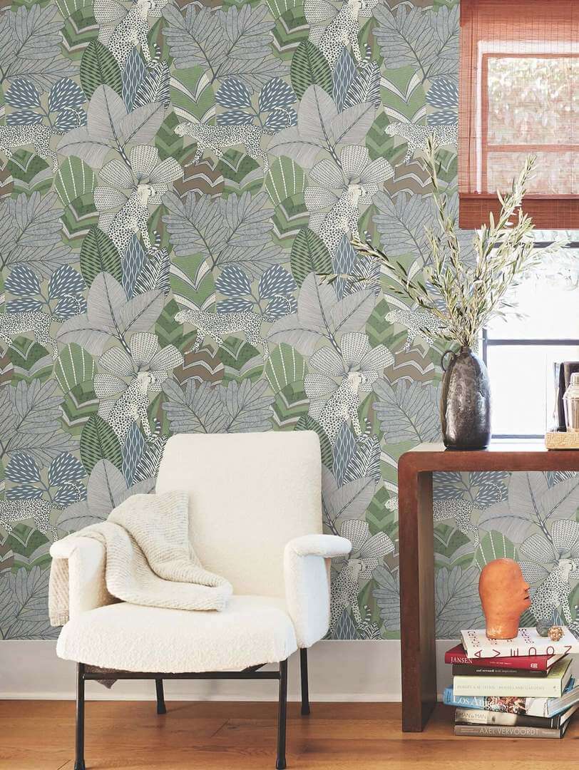 Tapeta dżungla York Wallcoverings AB3115 Namiri Artifacts