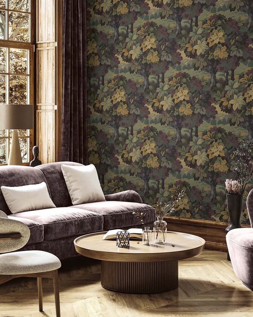 Tapeta gęste drzewa Wallquest TR70101 Trees