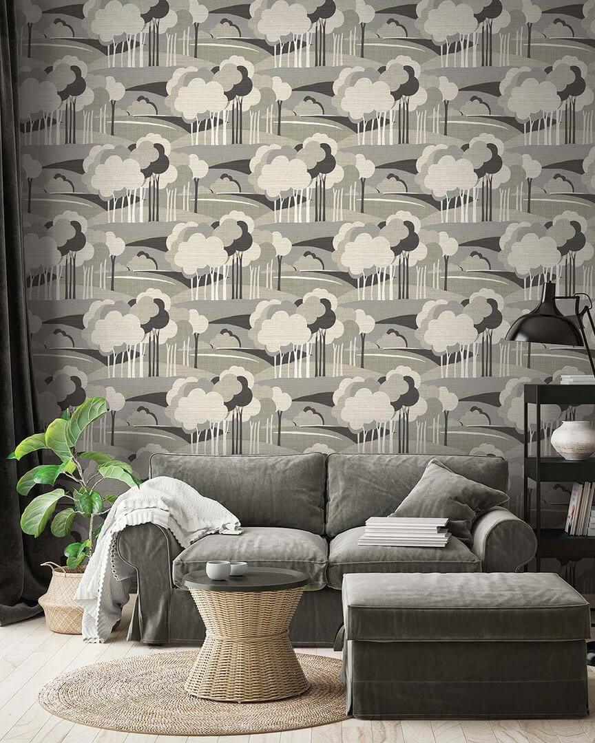 Tapeta artystyczne drzewa Wallquest TR70308 Trees