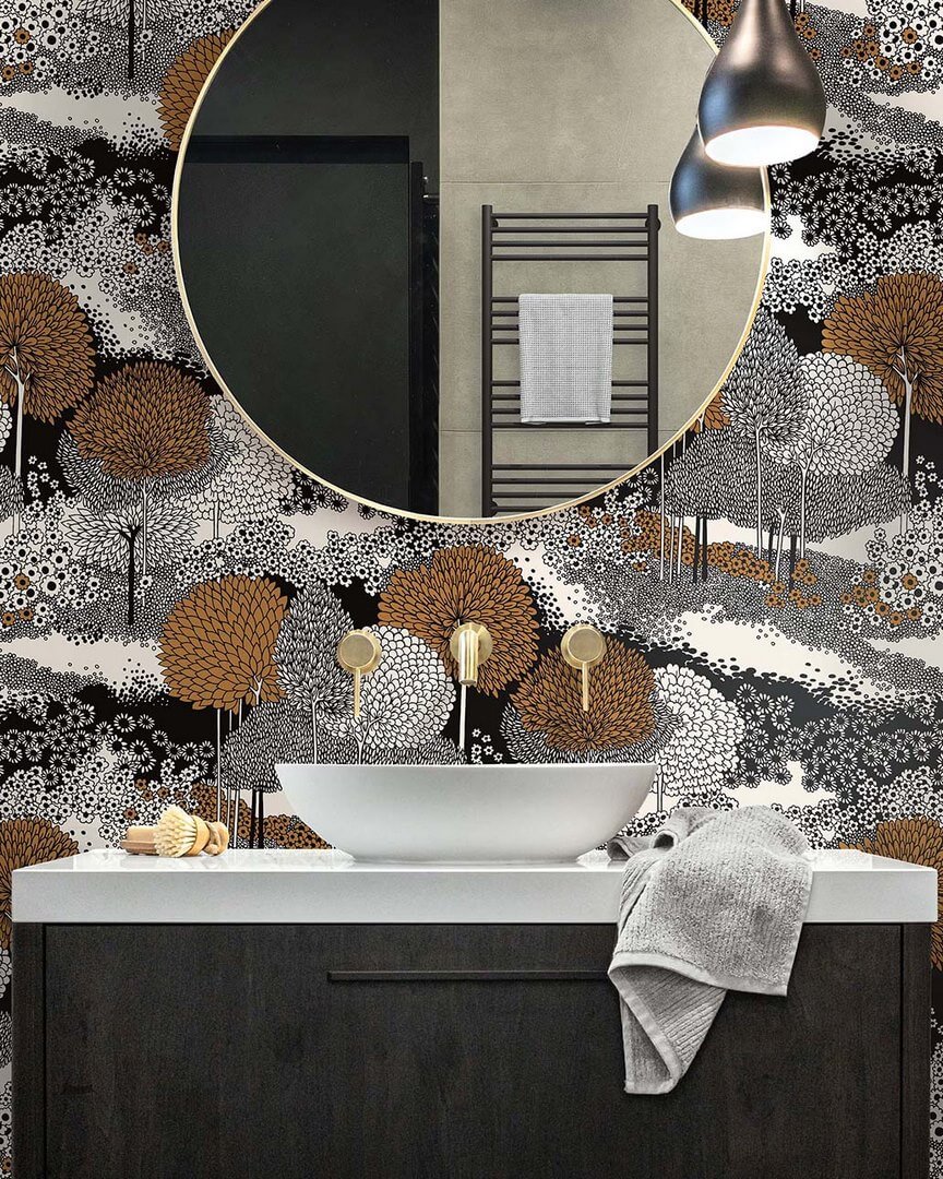 Tapeta botaniczna Wallquest TR70506 Trees