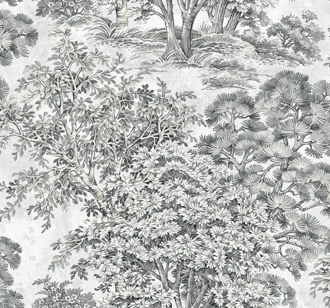 Tapeta drzewa w stylu scenek rodzajowych Wallquest TR70600 Trees