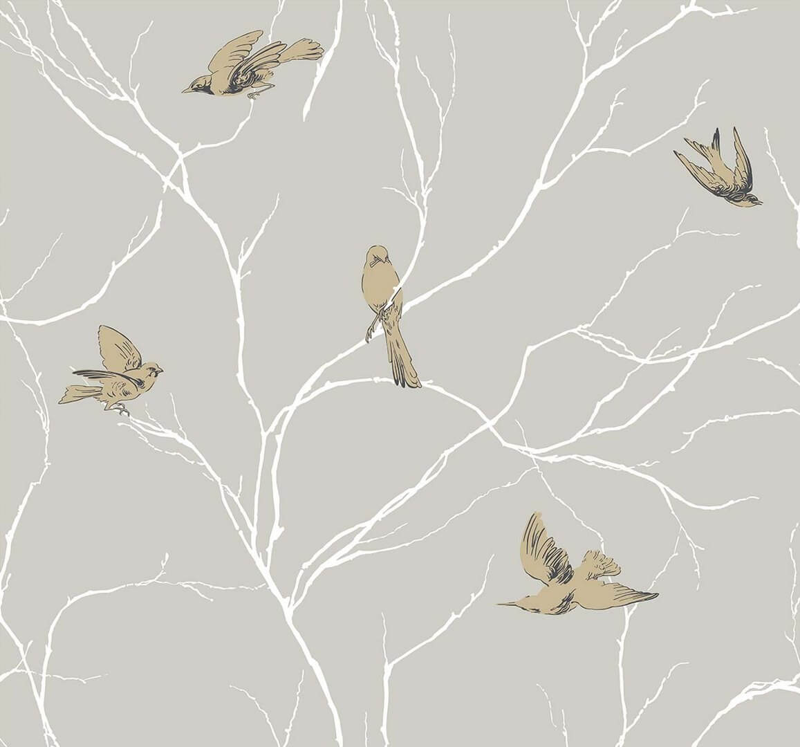 Tapeta botaniczna Wallquest TR71105 Trees