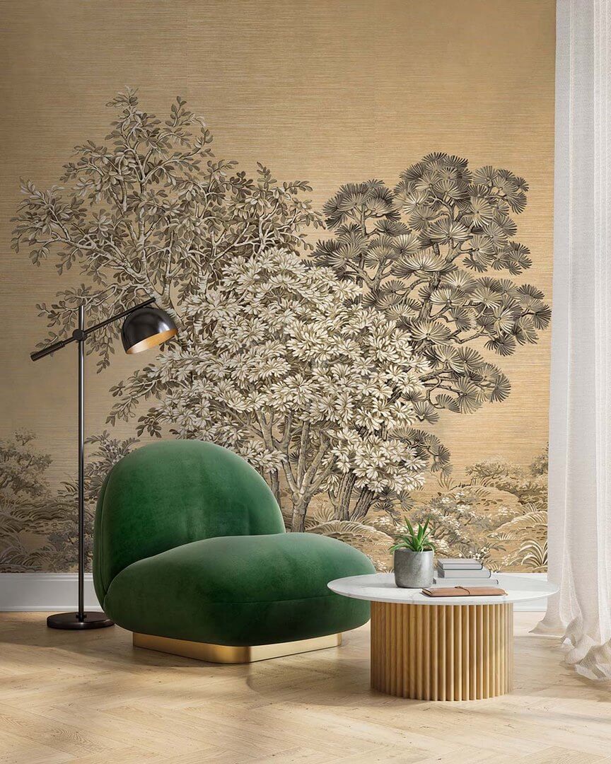 Mural naturalny – drzewa Wallquest TR71806M Trees