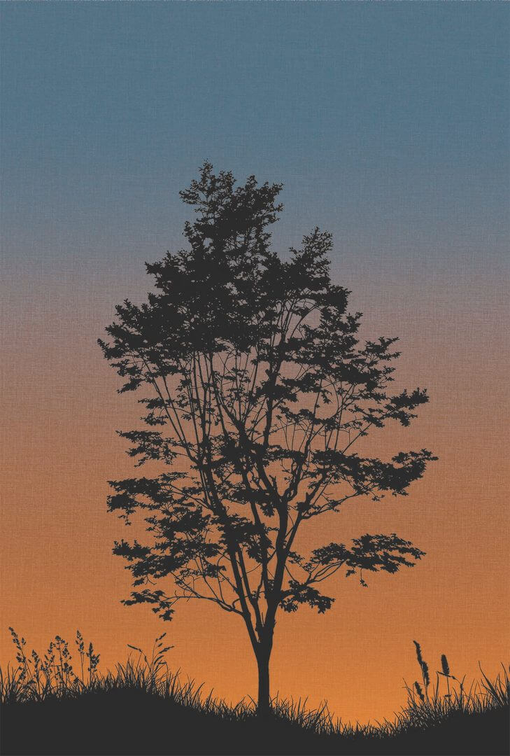 Mural krajobraz drzew Wallquest TR71905M Trees