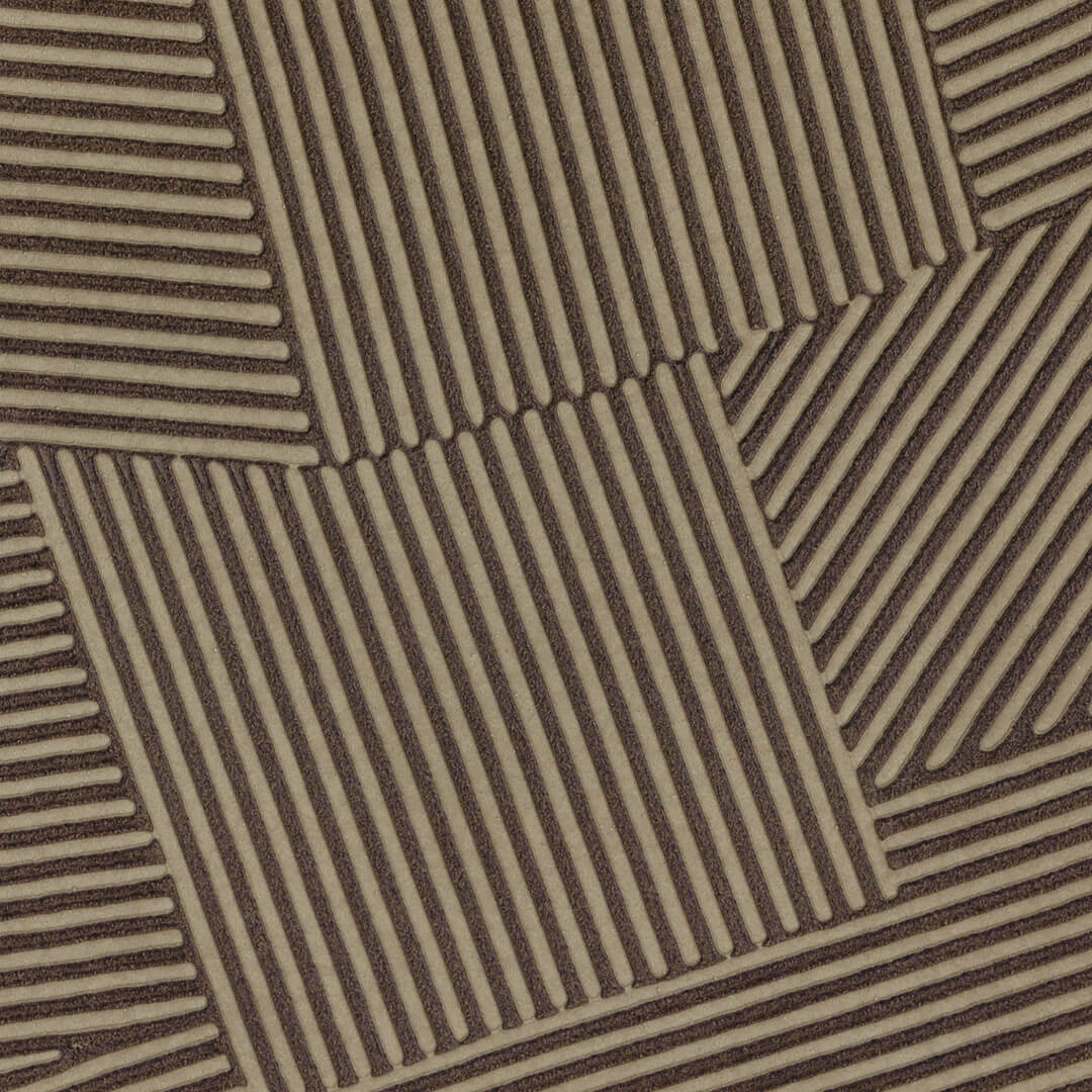 Tapeta strukturalna geometryczna Elitis VP 975 76 Dédales Matières à Réflexions x Callidus Guild