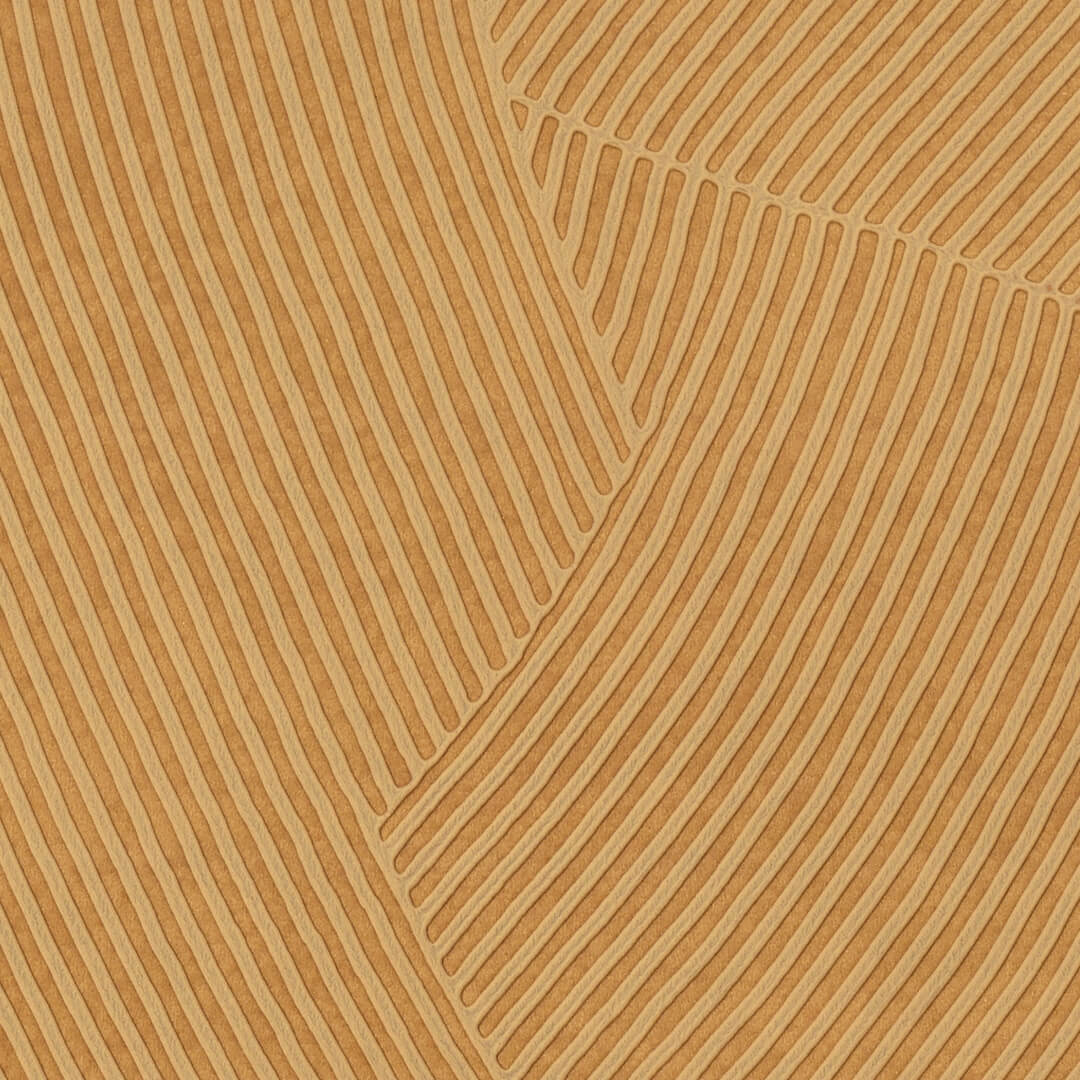 Tapeta strukturalna geometryczna Elitis VP 976 22 Circolo Matières à Réflexions x Callidus Guild