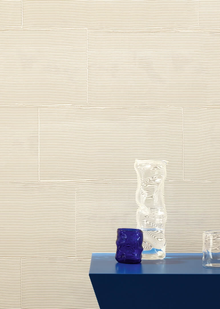 Tapeta strukturalna geometryczna Elitis VP 977 41 Equilibre Matières à Réflexions x Callidus Guild