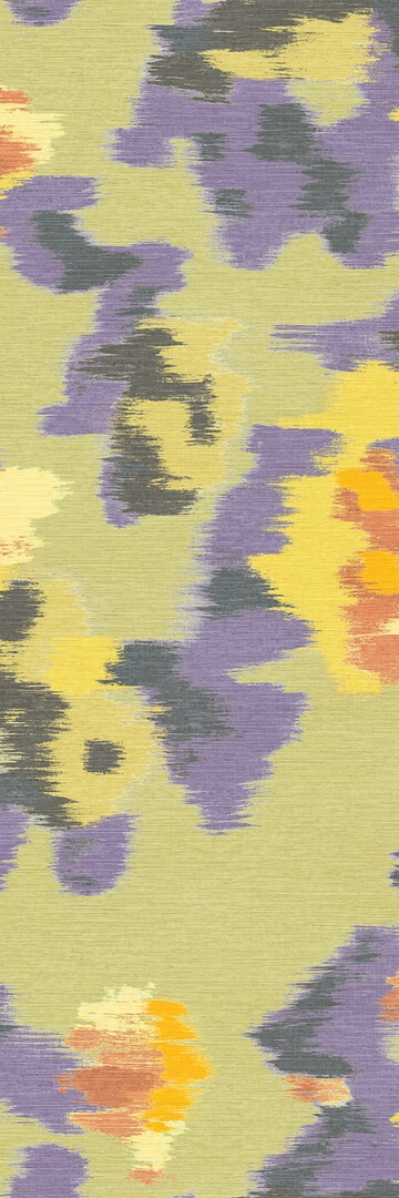 Mural abstrakcyjne kwiaty Elitis VP 981 03 Abstract Floral Matières à Réflexions x Callidus Guild
