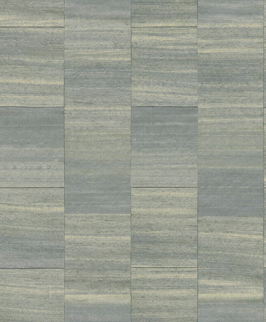 Tapeta z geometrycznym wzorem Decoprint SY27533 Fabric Squares Serenity