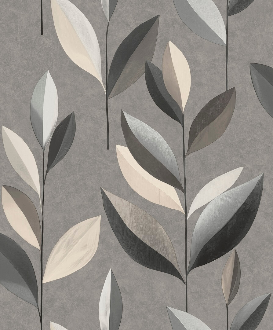Tapeta liście Decoprint SY27554 Smooth Foliage Serenity