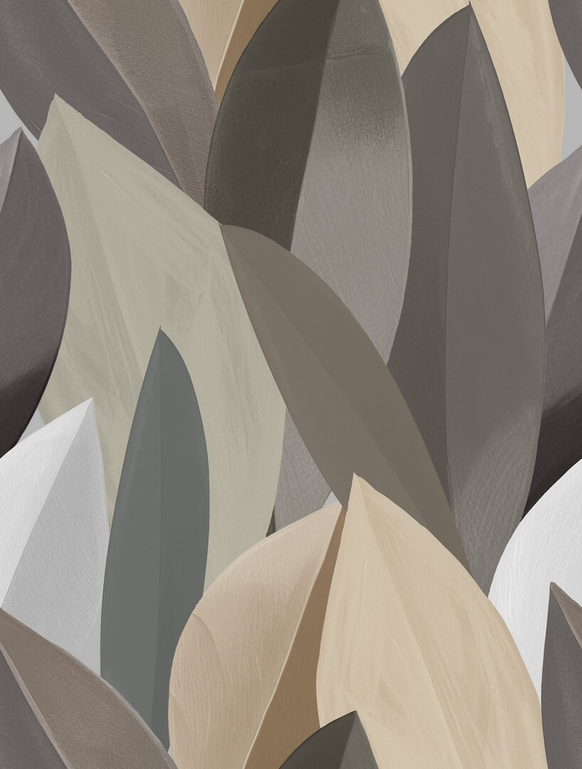 Mural artystyczne liście Decoprint SYD27597 Foliage Serenity