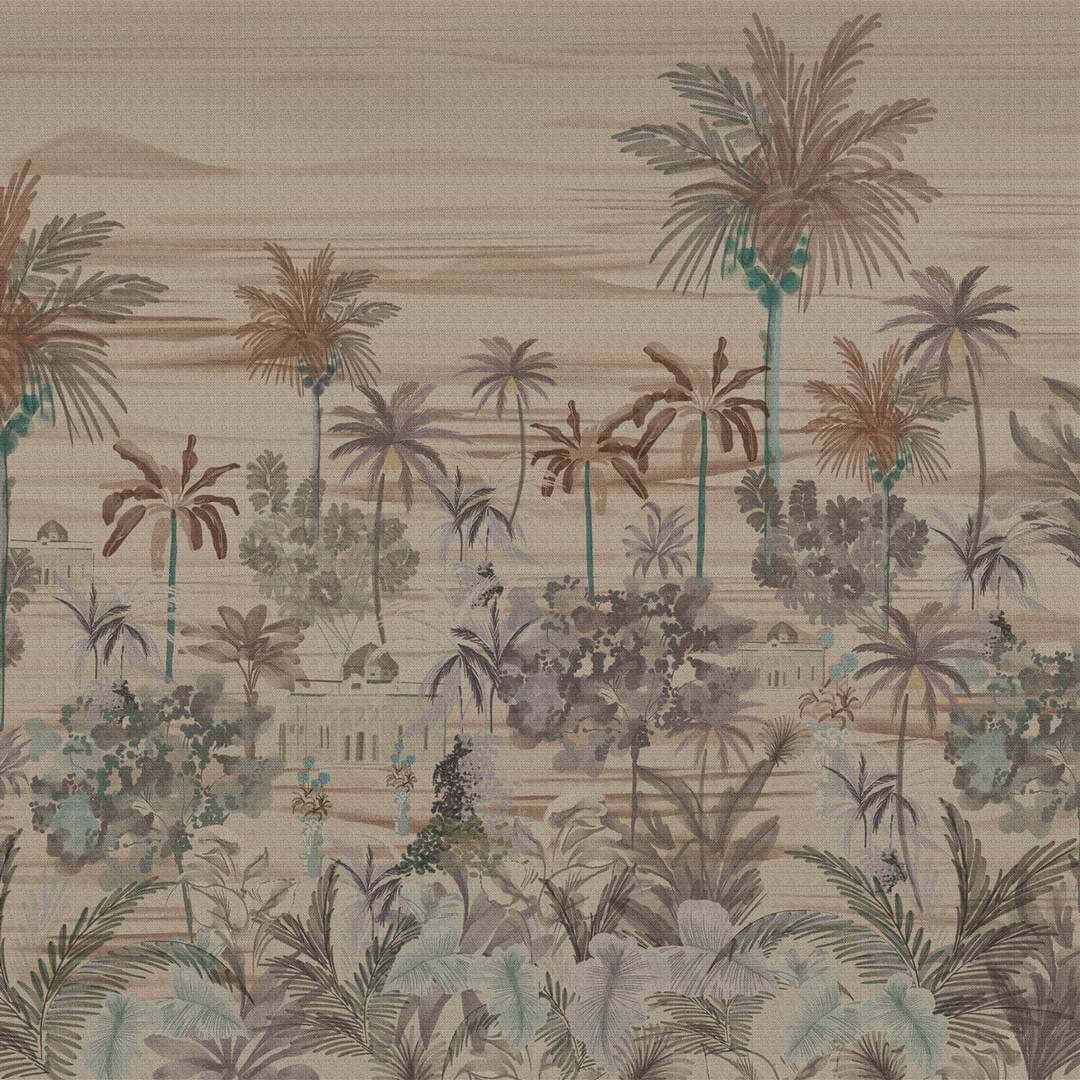 Mural krajobraz natury - orientalny Zambaiti Parati Z57776 Architexture