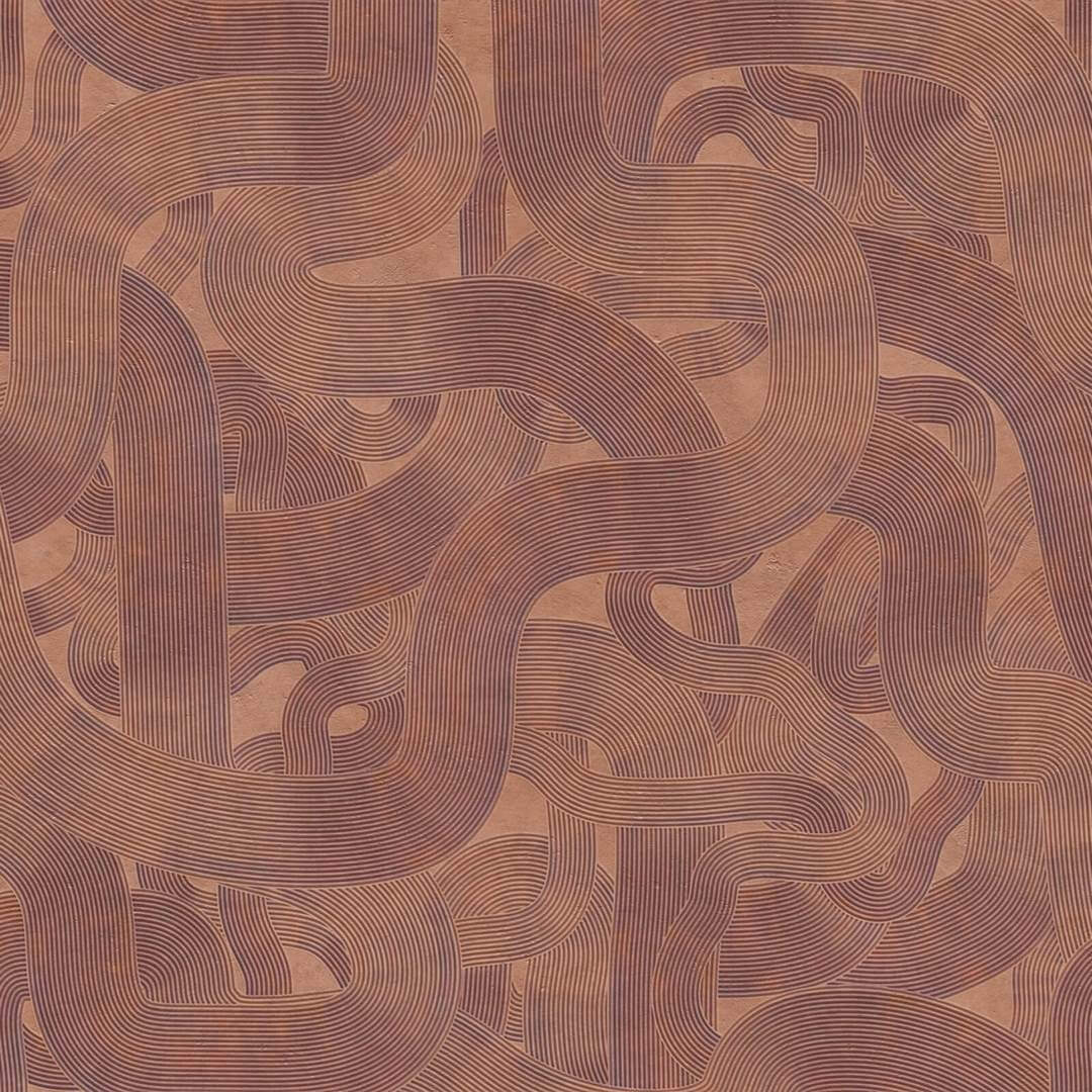 Mural falujące linie Zambaiti Parati Z57782 Architexture