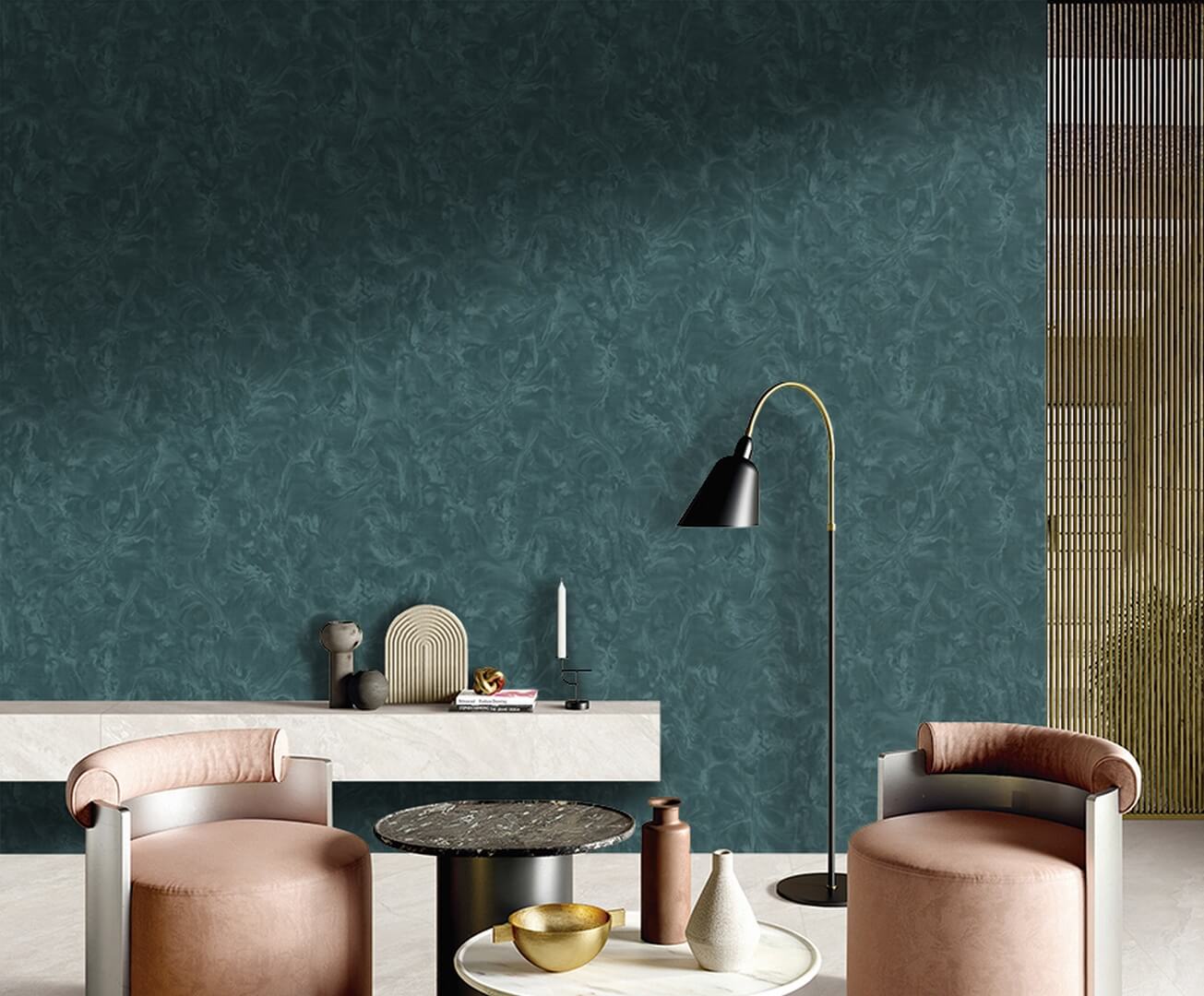 Tapeta abstrakcyjna Zambaiti Parati Z16709 Murella 100 - 106 cm szer.