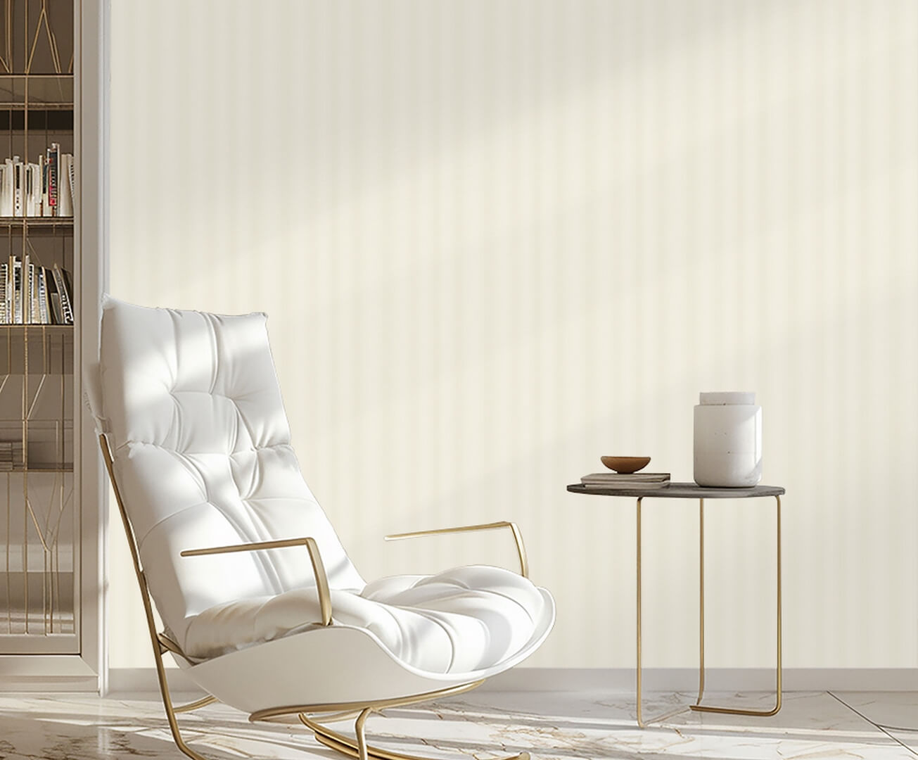 Tapeta delikatne eleganckie paski Zambaiti Parati Z16719 Murella 100 - 106 cm szer.