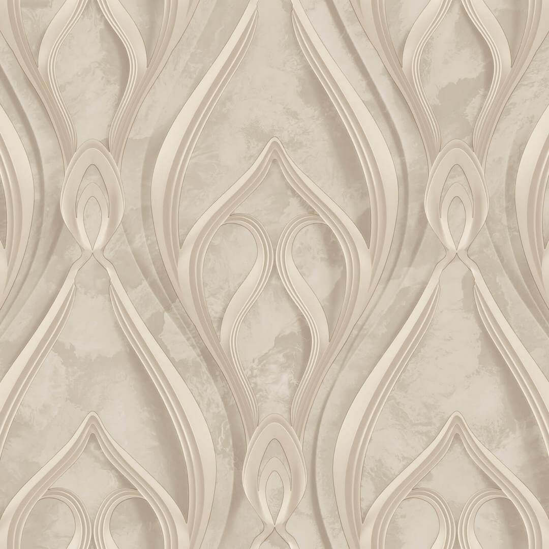 Tapeta ornament z efektem 3D Zambaiti Parati Z16732 Murella 100 - 106 cm szer.